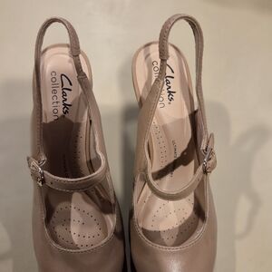 Clarks Ambyr 2 Grace pump Beige Slingback